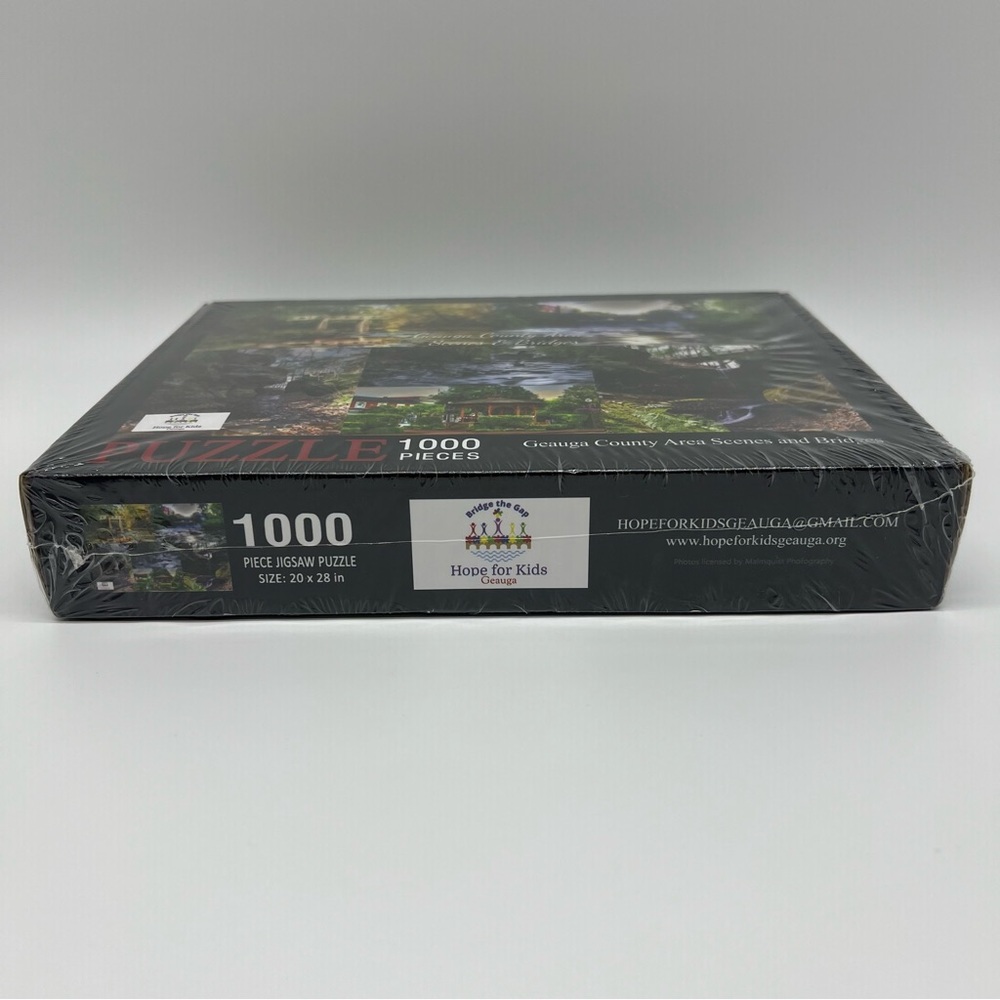 Geauga County Ohio Scenes & Bridges 1000 Piece Puzzle NEW - Picture 3 of 6